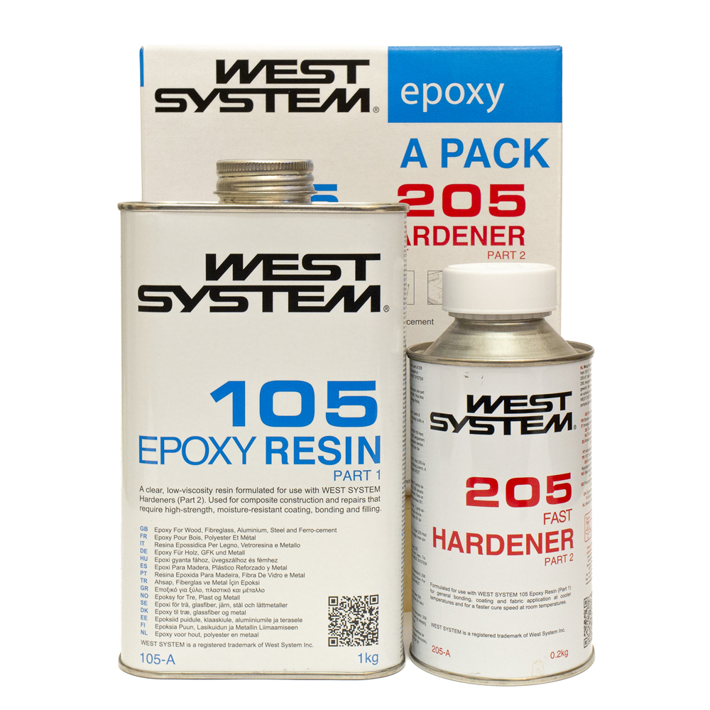 WEST SYSTEM Epoxy Resin A Packs (1.2kg)